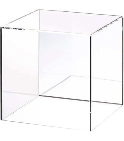 Amazon.co.jp: アクリルボックス5面体 W450×D450×H450 : ホビー