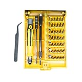 46 in 1精密ドライバーセット 修理工具 磁石付き工具 修理キット 携帯電話 / スマホ / 時計 / カメラ / 精密機器 / 眼鏡 の 修理工具