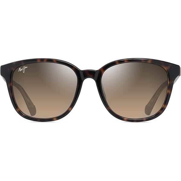 美品【マウイジム】サングラス ブラウンレンズ べっこう Maui Jim 758 Honi S (55 - 18) with Copper lenses and Brown