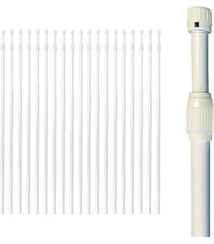 Amazon | のぼりポール【まとめ買いセット!!】 ホワイト 長さ2.4m 2