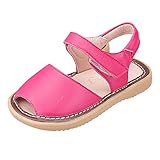 Genda 2Archer(JP)　男女兼用　ベビーサンダル　ファーストシューズ　女の子　本革　無地　ベビーシューズ　男の子　爪先を保護　柔らかい　革靴　履きやすい　滑り止め　黒　赤　11.5-15㎝