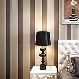 Auralum 貼ってはがせる壁紙 不織布壁紙 ノリなし DIY 壁紙 はがせる 賃貸 リビング ルームインテリア おしゃれ エレガント ラグジュアリー モダン 53cm×10m (ゴールド)