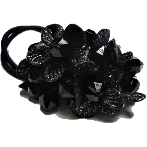 ジャラジャラヘアゴム  フラワー じゃらじゃら ヘアゴム 可愛いピンクと大ぶりフラワー♡♡