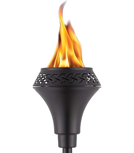 彫刻・オブジェ Handy Torch Amazon.co.jp: Lamplight1112149Tiki Island King Patio Torch