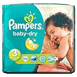 Pampers Baby Dry Size 3 Midi 4-9kg (30 per pack)