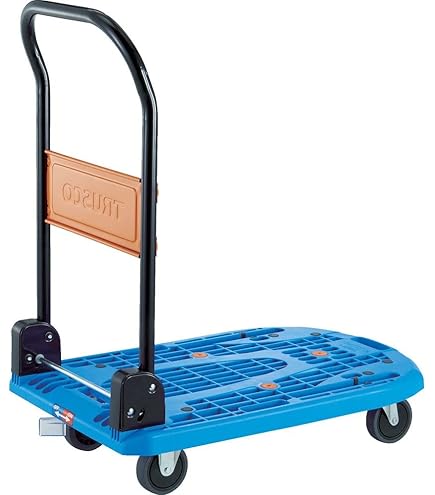 トラスコ カルティオ 静音 台車 運搬台車 青 TRUSCO トラスコ カルティオ 静音 台車 運搬台車 青 TRUSCO