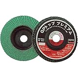TRUSCO GPトッププレミアム ジルコニア 外径100Φ 10枚入 80#
