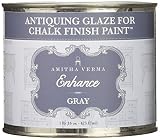 Amitha Verma Antiquing Glazeとワックスのチョーク仕上げペイント| DIYアンティーク調ヴィンテージLook For家具、キャビネット& More、16オンス 1lb ENG