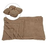 BarefootDreams ベアフットドリームス コージシック スロー シングルブランケット XS キャメル 503 並行輸入品