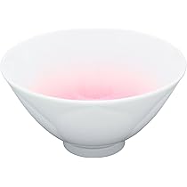 Amazon.co.jp: 有田焼 お茶碗 飯碗 藤巻窯 WANOKA 花型 青白磁