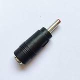 汎用ACアダプター用出力DCプラグ変換アダプター (5.5mm×2.1mm ⇒ 3.5mm×1.35mm, 2点セット)