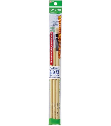 サクラクレパス デザイン筆 ネオセブロン 彩色 大 RNCL-P(10) 10本