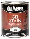 古いMasters /マスター製品25028 81316 1 / 2 PT CEDAR GEL STAIN