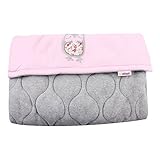 Universal Baby Stroller cosytoes Liner Buggy Padded Luxury Footmuff Pink with Owl) by Minene