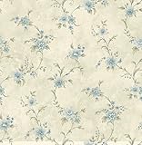 チェサピークcg11334 Elizabeth Aqua Floral Trail壁紙