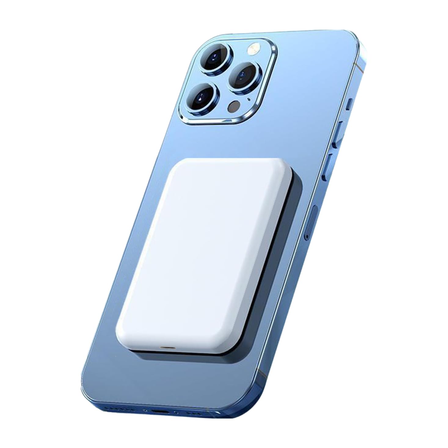 【93%OFF】【999円】 Ladomi MagSafe対応 超薄型 5000mAh モバイルバッテリー