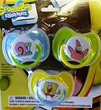SpongeBob Squarepants 3-pack Baby Pacifiers by Nickelodeon [並行輸入品]
