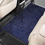 Fucaten 適合 トヨタ アルファード ヴェルファイア 40系 （2023年~）ステップマット エントランスマット 2列目 ドレスアップ 車用 (2列目（星空ブラック）)