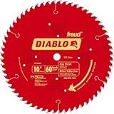 Diablo d1060 X 10 " 60t diablotm Fine Finish作業Chop Miterと表Saw Bl