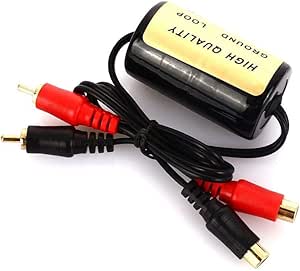 Amazon Rca 音声 ライン ノイズフィルター エンジン サプレッサー グランドループアイソレーター a カーオーディオ 車 バイク