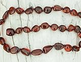 Olive Shape Baltic Amber Teething Necklace [並行輸入品]