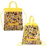 ミニオン バッグ 2way リュック リュックサック ＋ ミニオンミニタオル (E)