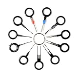 IWISS 端子除去ツール　車の電気配線圧着コネクタピン抜き取りキット　11個/セット