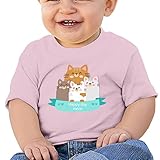 猫の家族子供服 ベビーTシャツ 半袖 男の子 女の子 クルーネック カジュアル