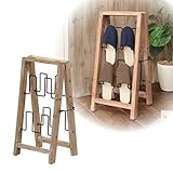 スリッパラック スリッパ収納 玄関 木製 ヴィンテージ ジョーカースリッパラック 71-017