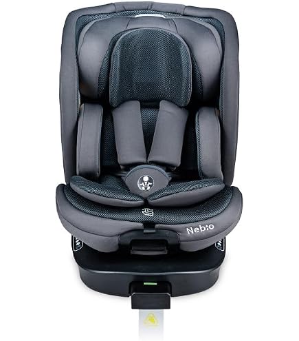 Amazon | Nebio(ネビオ) 足元広々 チャイルドシート【新生児から12歳頃