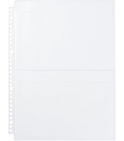 Amazon.co.jp: 30穴 A4 大サイズバインダー用 52mmサイズ 内袋入り
