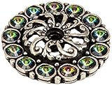 Carpe Diem Hardware 882-9VM Caché Chalice Escutcheon with Swarovski Crystals, 1-1/2-Inch [並行輸入品]