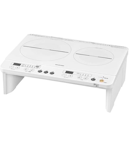 Amazon.co.jp: CCTV アイリスオーヤマ 2口IHコンロ ブラック IHK-W1-B 