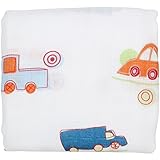 LifeTree おくるみ ベビーブランケット 120＊120cm 授乳ケープ プレイマット 出産祝いにおすすめ 車 車