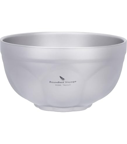 Amazon.co.jp: Snow Peak Titanium Double Bowl 400 TW-240 Camping