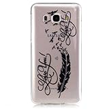 Samsung Galaxy J5 2016 ケース カバー, UNEXTATI 高品質 TPU 超薄型 柔軟 保護カバー ケース 液晶保護 脱着簡単 耐衝撃 軽量 Samsung Galaxy J5