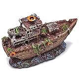 アクアリウム オブジェ ポンポン船 水槽装飾 テラリウム オーナメント【並行輸入品】
