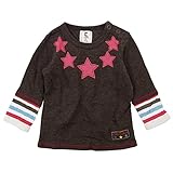 chocola(ショコラ) ガーゼ切替長袖Tシャツ 120cm /杢チャ NO.CH-1411-13019