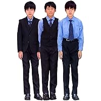 Amazon | [ボーナ ヴィータ] 男の子 スーツ フォーマル 5点
