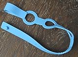 Teethease Teething Tether - Blue [並行輸入品]