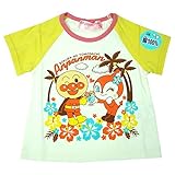 アンパンマン 天竺 ハイビスカス 半袖Ｔシャツ イエロー◇90cm