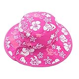 Banz Reversible Sun Kidz Hat - Pink And White by Banz