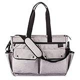 おむつトートバッグ、服のaautoo旅行ハンドバッグノートパソコンベビー携帯アクセサリーEssentials on the Go