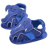 Binmer ( TM )ベビー幼児用男の子キュートCribサンダル滑り止めソフトソールPrewalker靴 カラー: ブルー