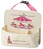 丸和貿易 車の小物入れ バンビーニール いつでもポケット メリーゴーランド