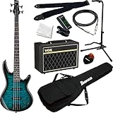 GIO Ibanez ジオアイバニーズ エレキベース GSR280QA/TMS エレキベース入門セット【付属アンプ：VOX Pathfinder Bass 10】