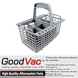 食器洗い機銀食器カトラリーバスケットユニバーサルフィットby goodvac、Made toフィットKenmore、Whirlpool、Bosch、Maytag、KitchenAid、GE and M