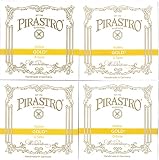 PIRASTROGold ゴールド バイオリン弦 EADGセット E線ボール