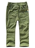 ストレッチパンツ レギンスパンツ キッズ ベビー 80 90 95 100 110 120 130 140 150 160 レギパン ジュニア ロングパンツ 80cm DV-1【20-14】カーキ