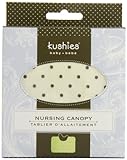 Kushies Nursing Canopy, Cream Polka Dots by Kushies